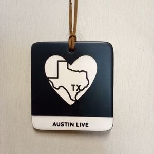 NWT, Demdaco, Austin TX Magnetic or Hanging Ornament